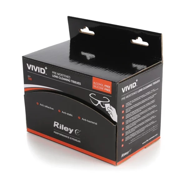 Box (200) Vivid Lens Cleaning Wipes