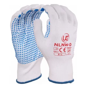 Pr I/Safety Grippa Blue Dot Glove
