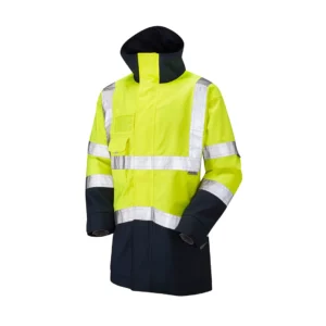 Clovelly EN20471 Class 3 Breathable Hi Viz Coat