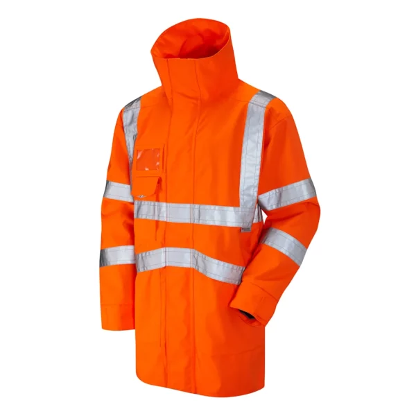 Clovelly EN20471 Class 3 Breathable Hi Viz Coat