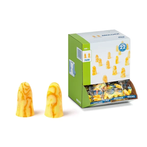 Box (200) MelLows EarPlugs  - 22 SNR