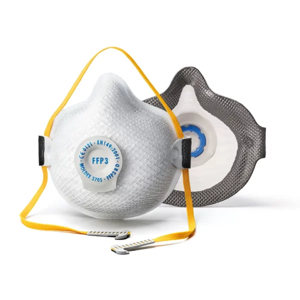 Box (8) Moldex 3705 P3 V Respirators