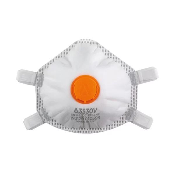 Box (5) Alpha 3530V Respirator UK MADE