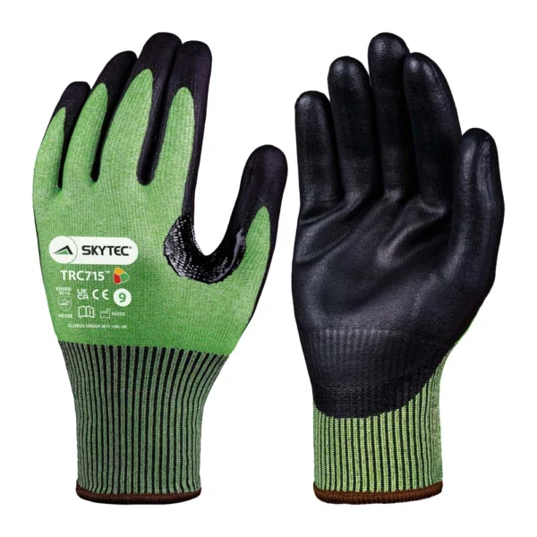 Pr Skytec TRC715 Cut E Green Glove