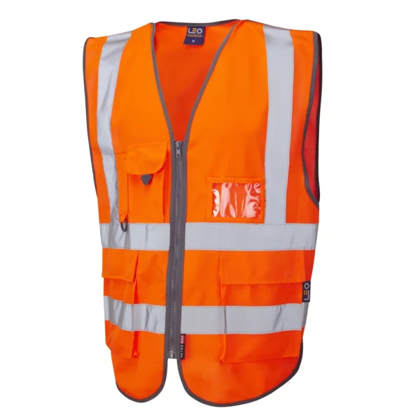 Barnstaple ISO 20471 Hi Viz Railway Waistcoat