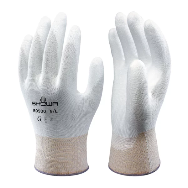 Showa B0500 White Gloves - Half Case (120)