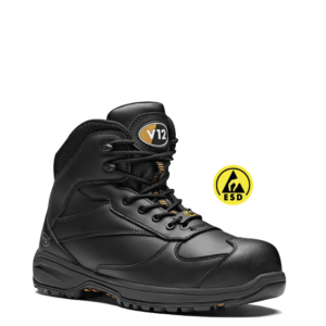 Pr V12 Black Octane Safety Boot