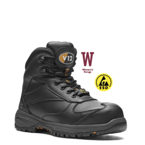 Pr V12 Ladies Black Octane Safety Boot