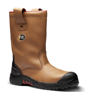 Pr V12 Grizzly Tan Fleece Lined Rigger Boot