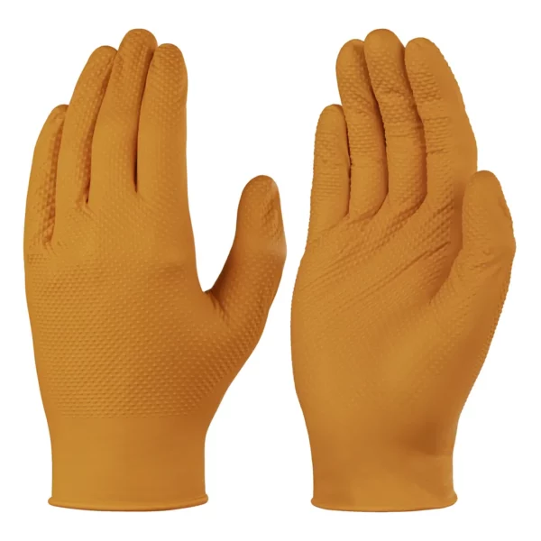 Box (100) TX925 Orange Nitrile Glove