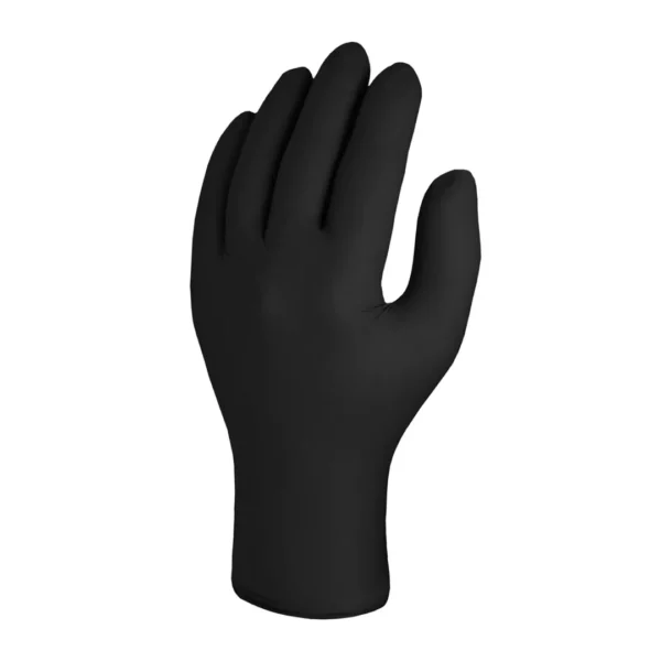 Box (100) TX524 Black Nitrile Gloves