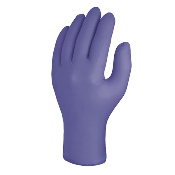 Box (100) TX324 Purple Bio-Degradable Nitrile Gloves