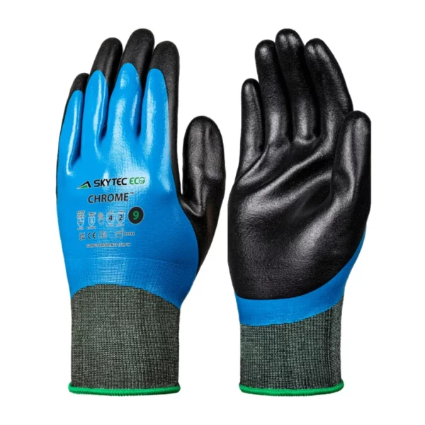 Pr Skytec Eco Chrome Nitrile Gloves