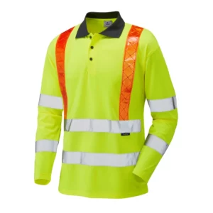 Bickleton ISO 20471 EcoViz® Polo Shirt With Orange Braces