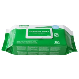 Pk (100) Clinell H/D BCW100 Surface Wipe