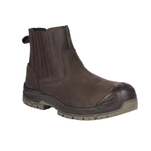 Pr Wabana Brown Safety Dealer Boot