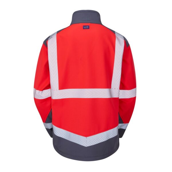 Bowden ISO 20471 Class 2 EcoViz® Softshell Jacket - Image 2