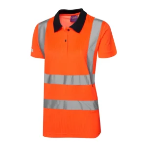 Lana ISO 20471 Ladies Comfort Polo Shirt