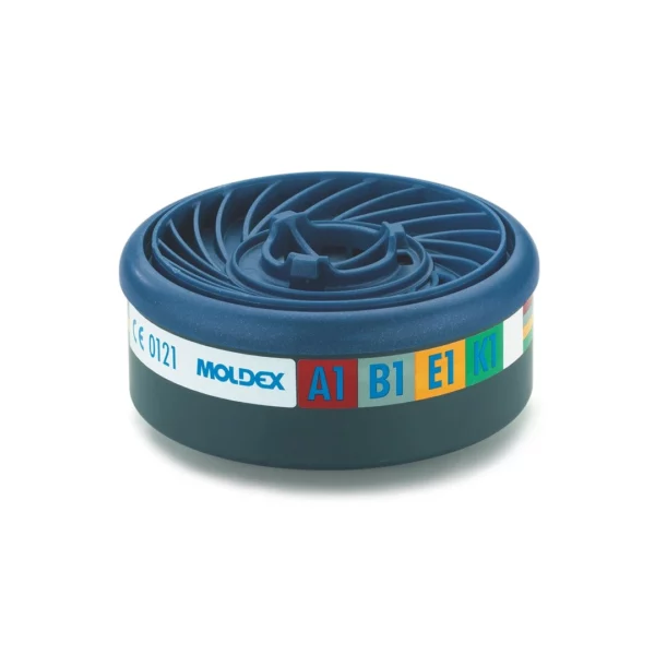 Pk (2) Moldex ABEK1 EasyLock® Gas Filter (9400)