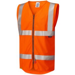 Jacobstowe LFS/AS Zip Waistcoat - Orange