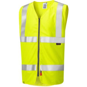 Jacobstowe LFS/AS Zip Waistcoat - Yellow