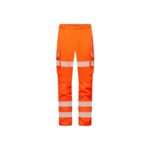 HiViz Orange Alsico Hi-Vis FR Arc Trousers-Mens