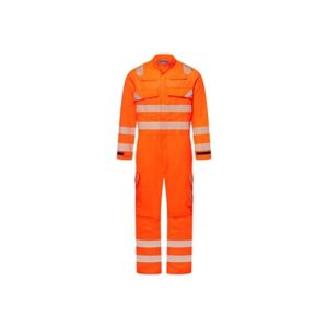 Orange Alsico Hi Vis FR Arc Coverall