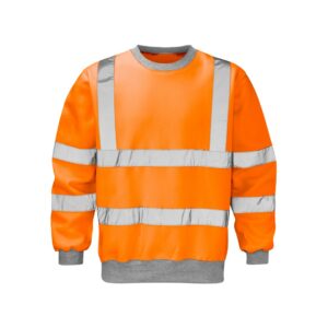 Orange Hi-Viz Black Knight Sentinel Sweatshirt