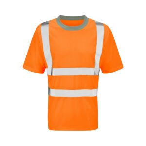 Orange Hi-Viz Black Knight Viper T-Shirt